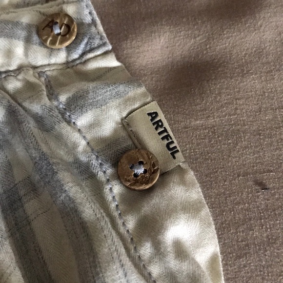 Artful dodger plaid button down shirt - Picture 6 of 8