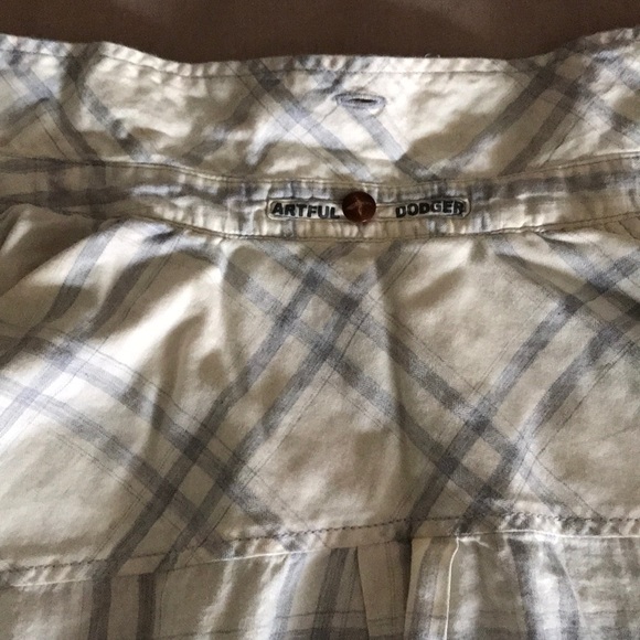 Artful dodger plaid button down shirt - Picture 8 of 8