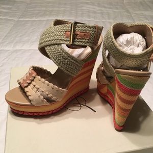 Rachel Roy wedge sandals