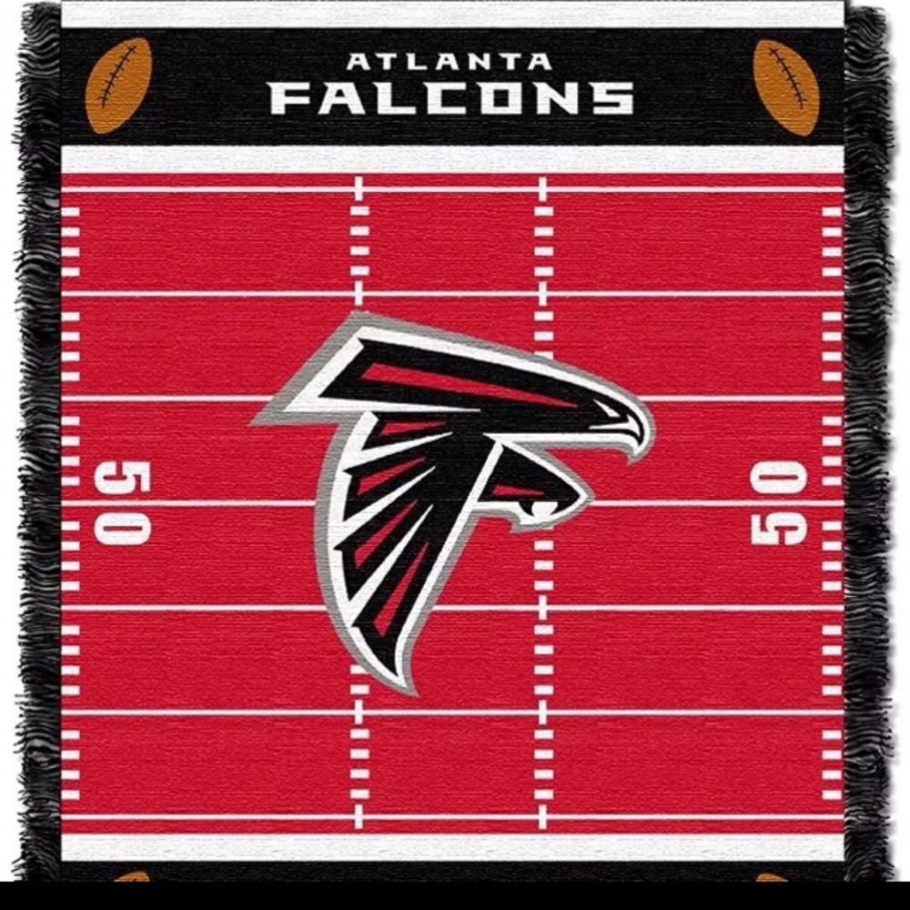 Atlanta Falcons blanket (“36x48”)