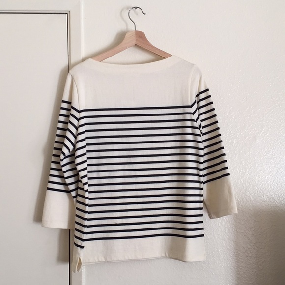 SOLD! NWOT Striped Nautical Top - Picture 3 of 4