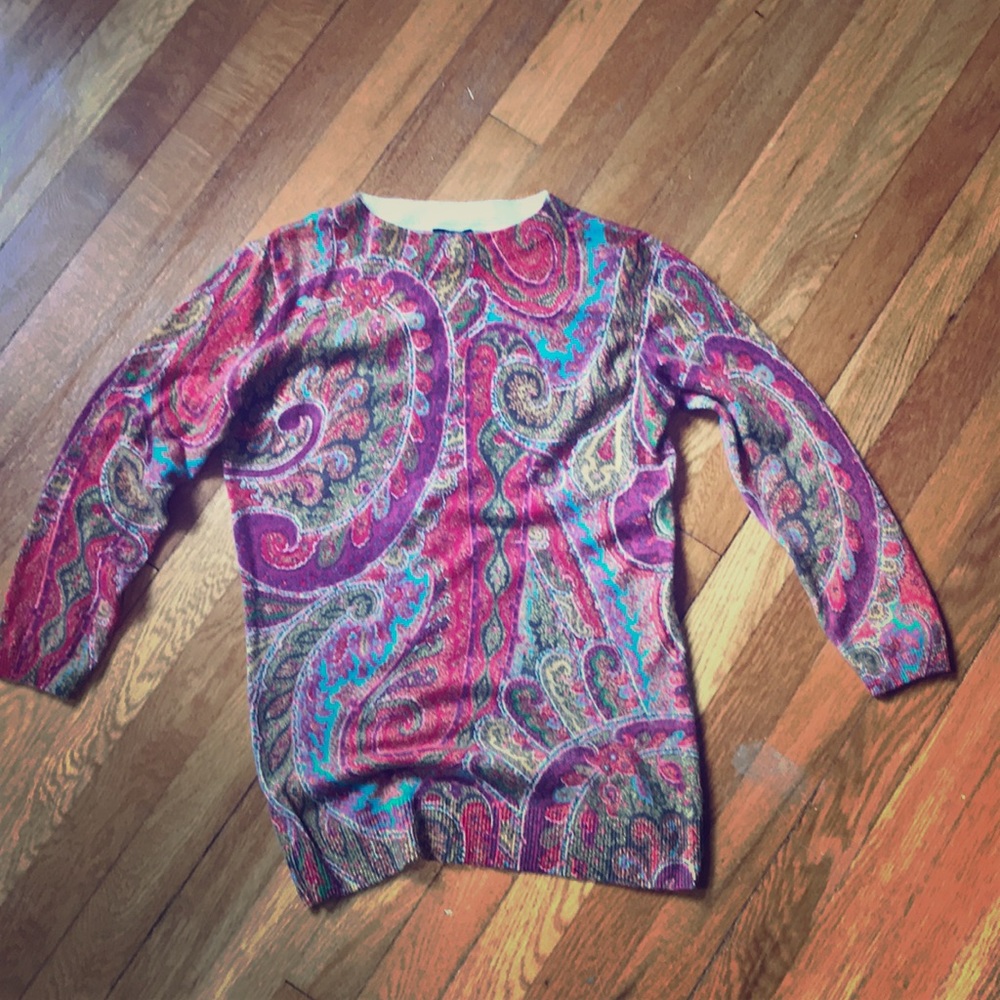 Cashmere, 3/4 sleeve sweater