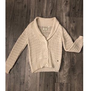 Guess Beige Button-Up Cardigan
