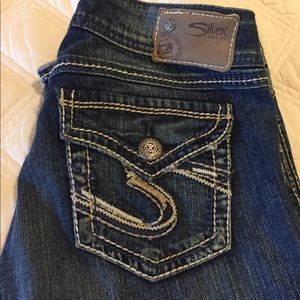Silver Jeans, Boot-Cut dark denim W29/L32