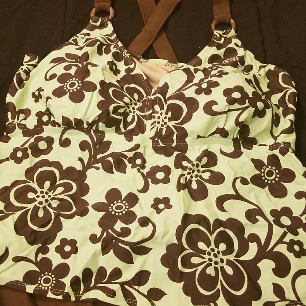 Two piece swim suit