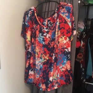 Fun colorful top!