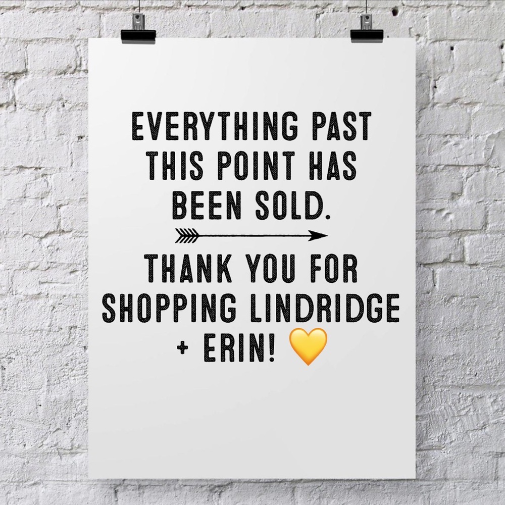 Past This Point = Sold