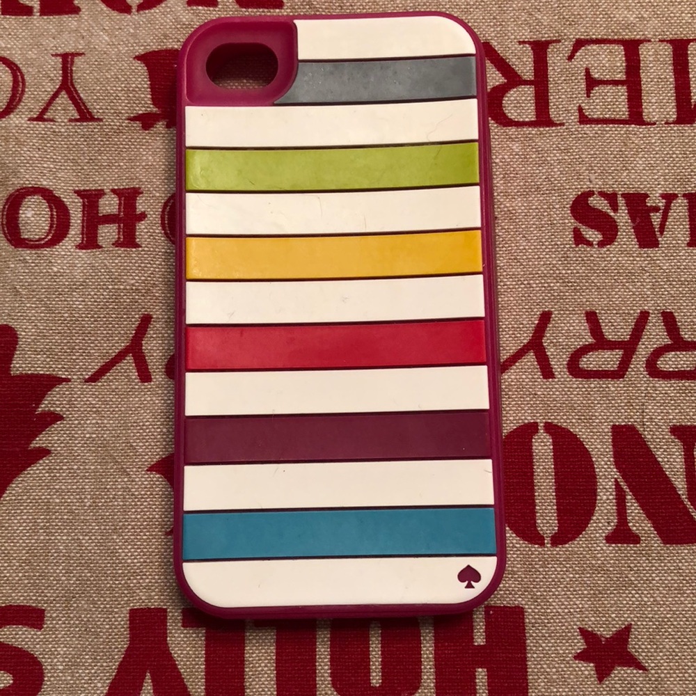 Kate Spade iPhone 4 rubber case