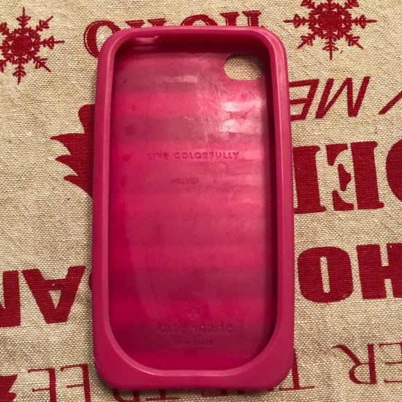 Kate Spade iPhone 4 rubber case - Picture 2 of 5