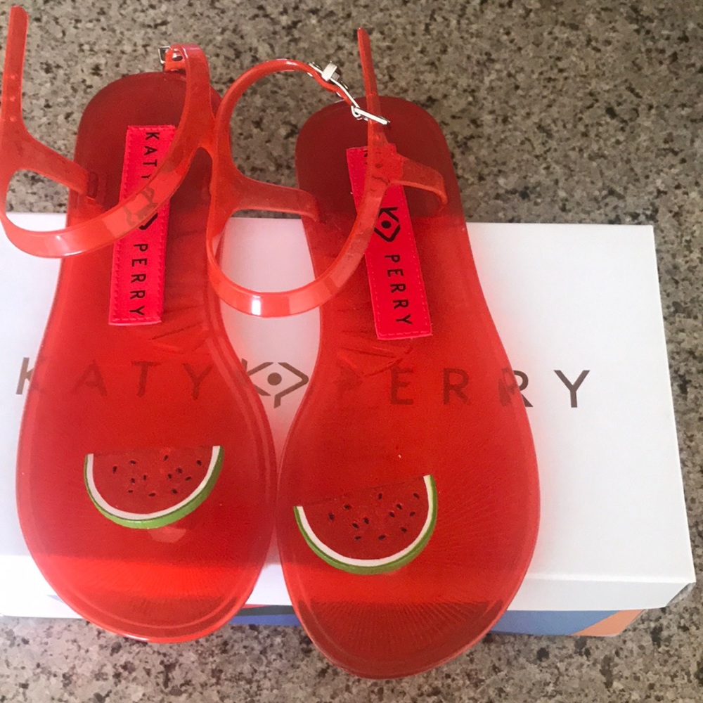 KATY PEERY WATERMELON SANDALS