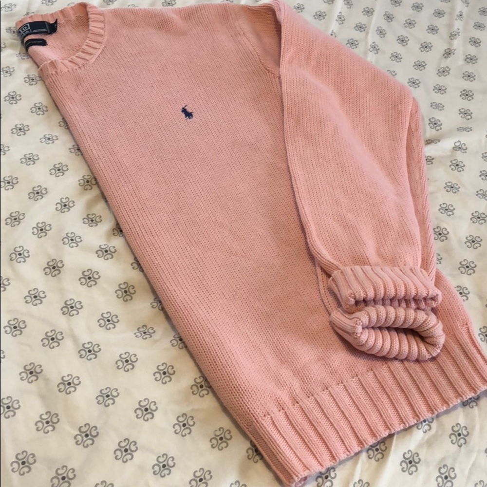 M Ralph Lauren polo crew sweater