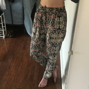 Portuguese Floral Printed Pants