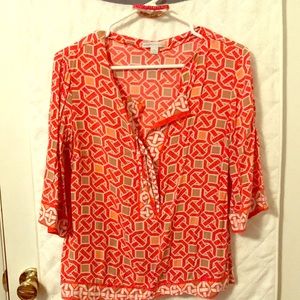 Peach Dress Shirt FREE BRACELET & FREE IN BUNDLE