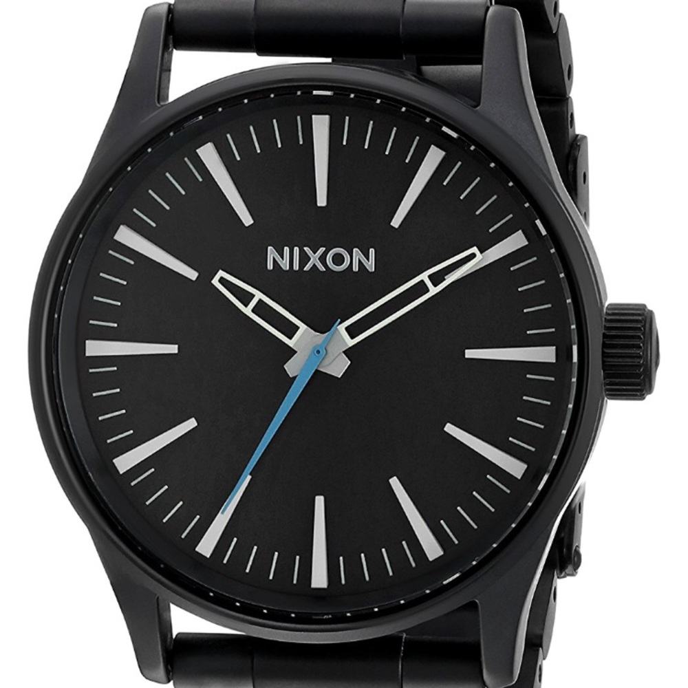 NEW! Unisex Sentry Black 38 ss watch.