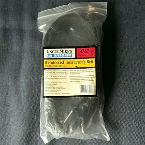 NWT reinforced instructors belt