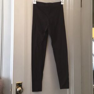 XS brown leggings, never worn