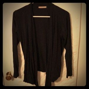 Black cardigan