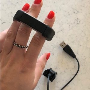 Black Fitbit Alta