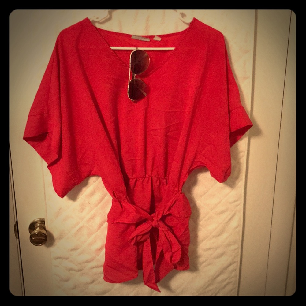 Pink Baggy Dress Shirt FREE BIG BUDDHA SUNGLASSES