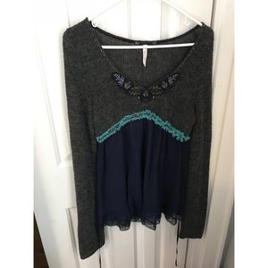 Free People Long Sleeve Top