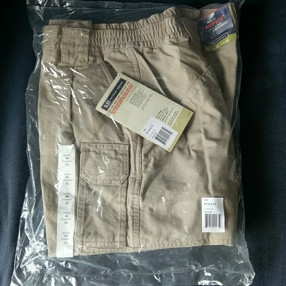 NWT 5.11 Khaki tactical pant