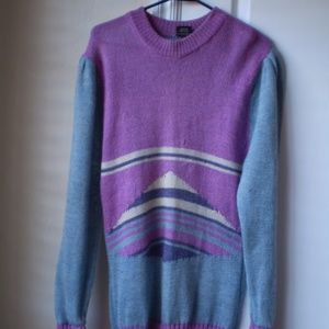 knitted mohair sweater