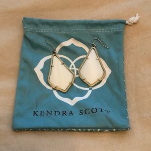 Kendra Scott Alexandra Earrings White