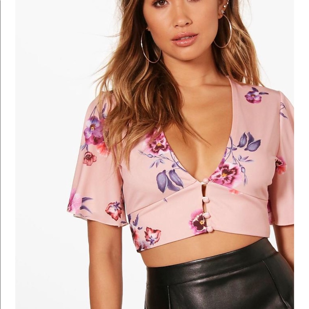 Boohoo Crop Top