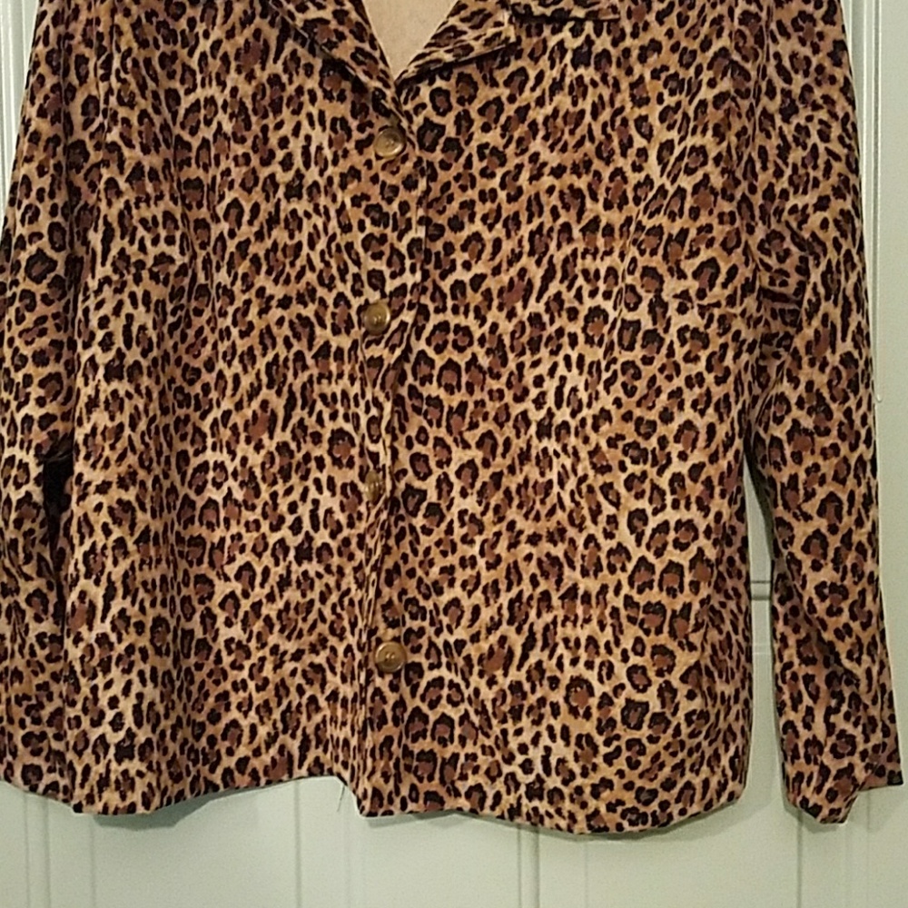 stylish leopard jacket - Picture 3 of 3