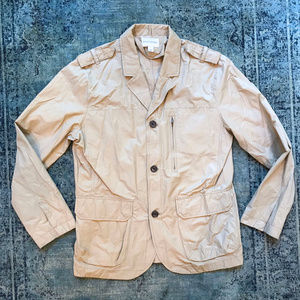 Banana Republic Safari style jacket coat sz Large
