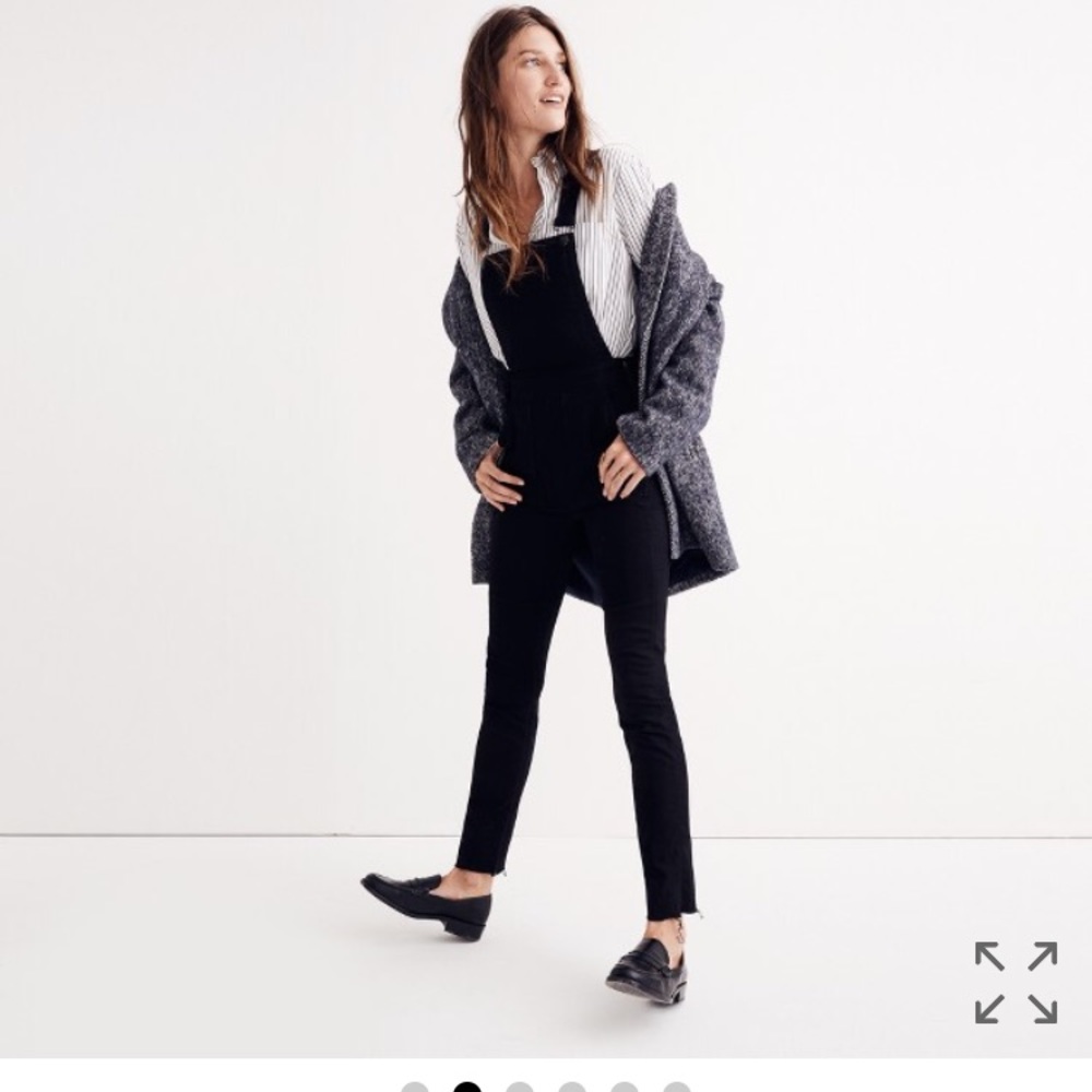 ISO Madewell black overalls size M