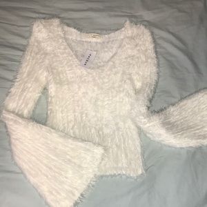 🎄 Pacsun LA hearts white sweater 🎄