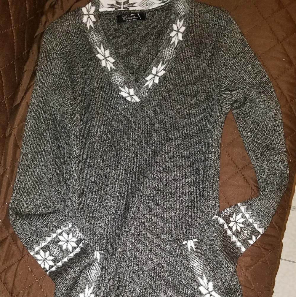 Casatex Long sleeve  Sweater tunic with pockets