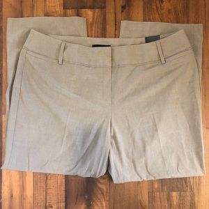 Curvy Short Length Larry Levine Khaki Pants!