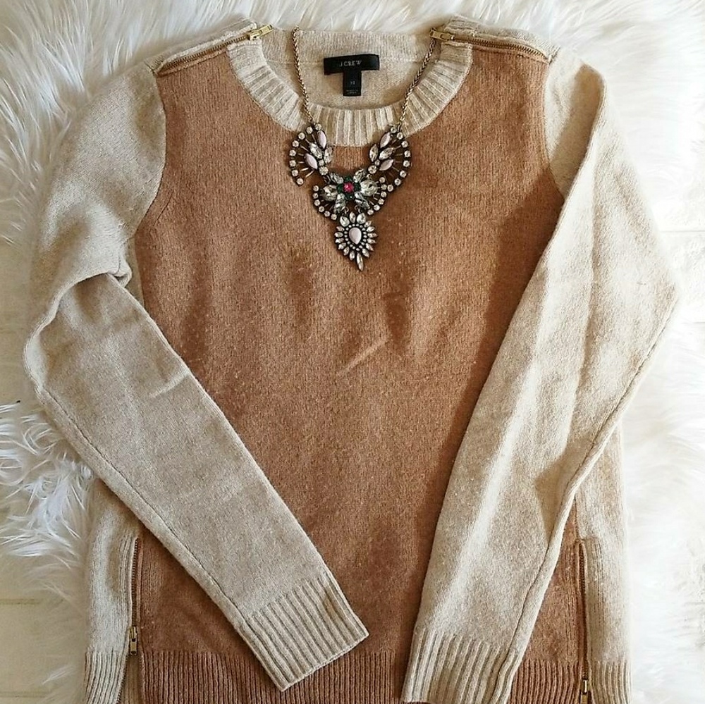 Colorblock  J.crew sweater - Picture 4 of 7