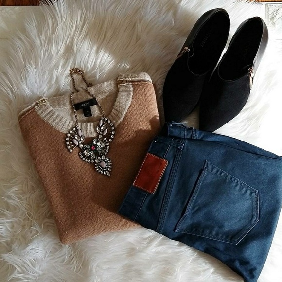 Colorblock  J.crew sweater - Picture 6 of 7