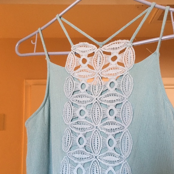 Die & Rae turquoise maxi Dress - Picture 2 of 4