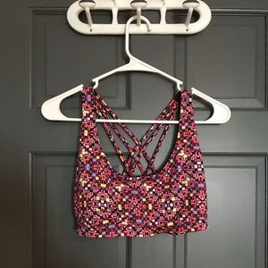 PINK sports bra size L.