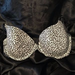 Cotton lined demi bra 34D