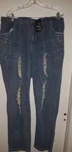 Ripped Jeans & Rhinestones