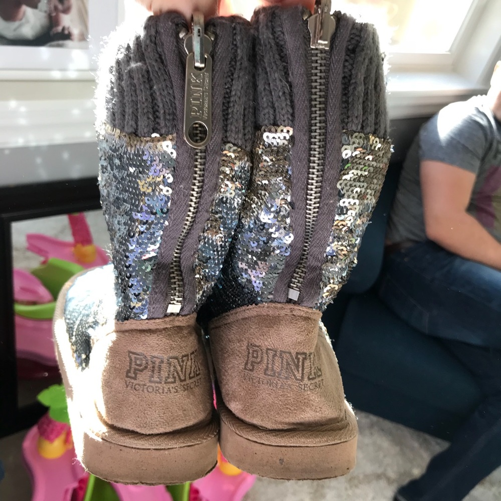 VS Pjnk sequin boots
