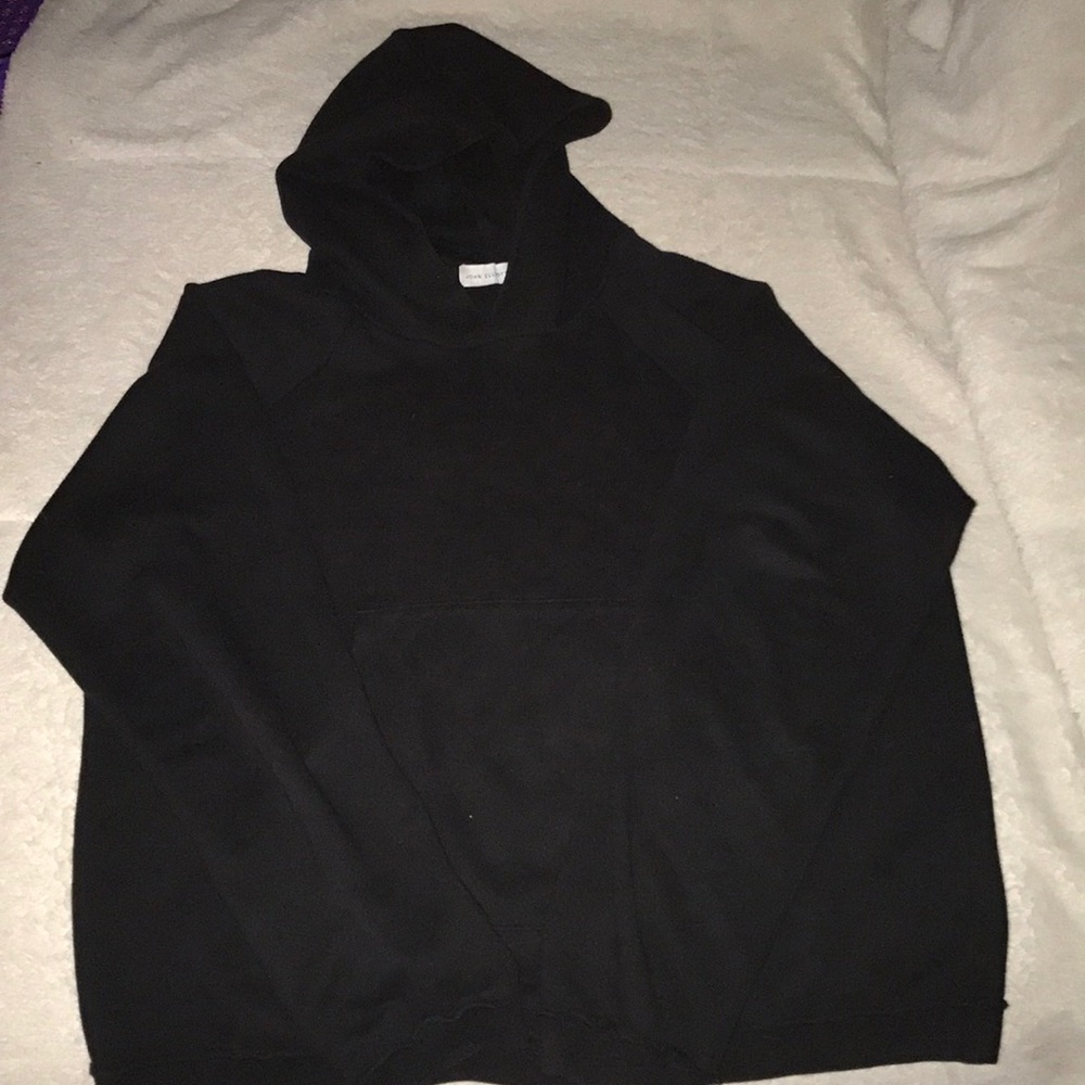 John Elliot black oversized hoodie