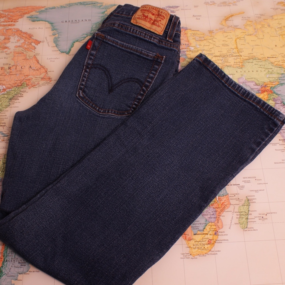 Levi's 512 Perfectly Slimming Women's Jeans sz 8m