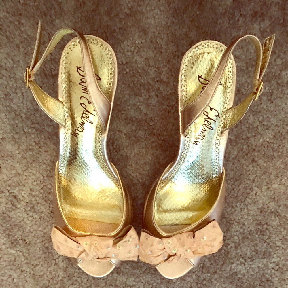 Sam Edelman peep toe heels