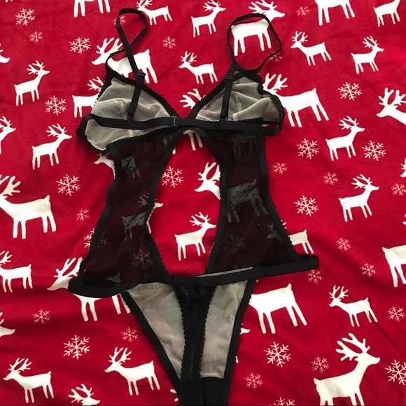 ❌🚫SOLD🚫❌ black heart teddy - Picture 3 of 3