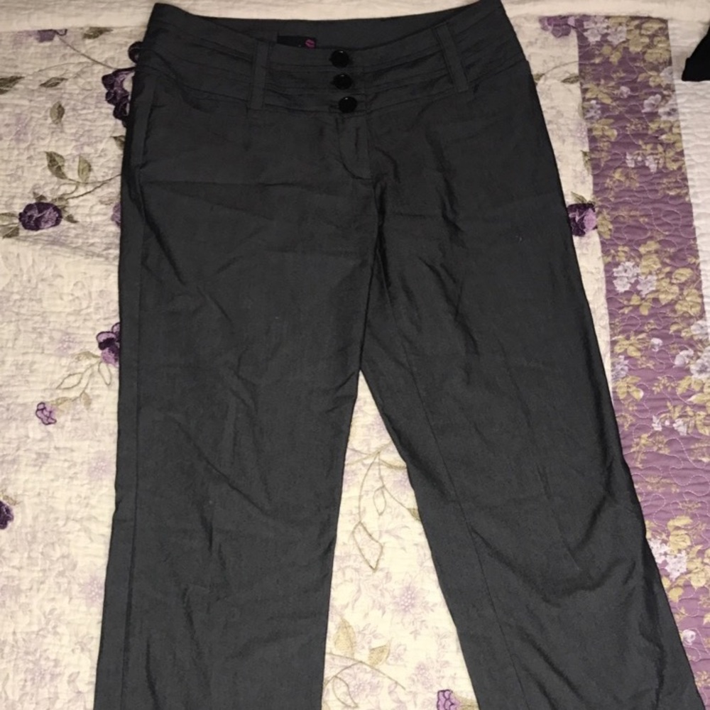 Gray pants