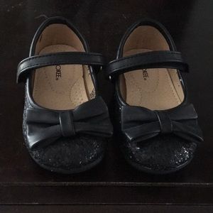 Toddler black dress shoes