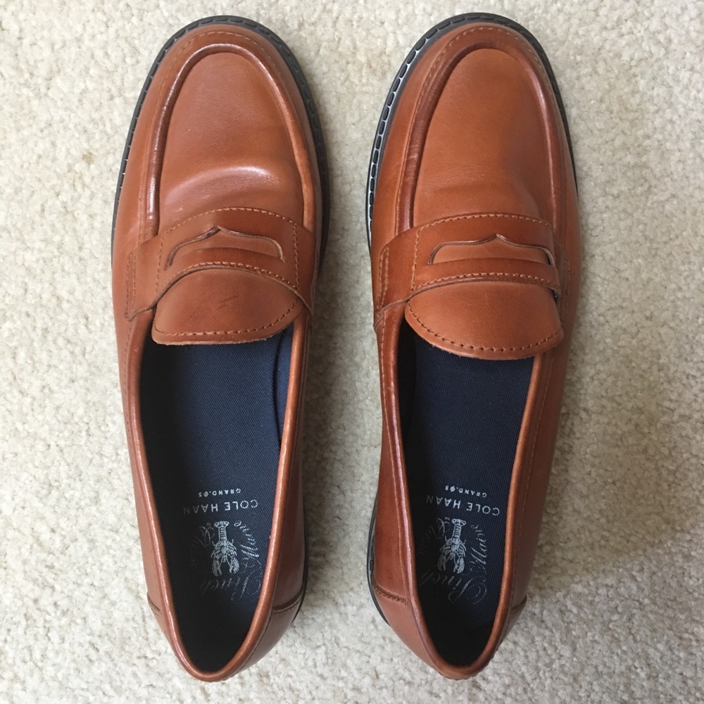 Cole Haan never worn womens brown sz 8.5 loafers