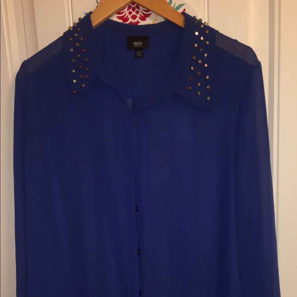 Royal Blue Top