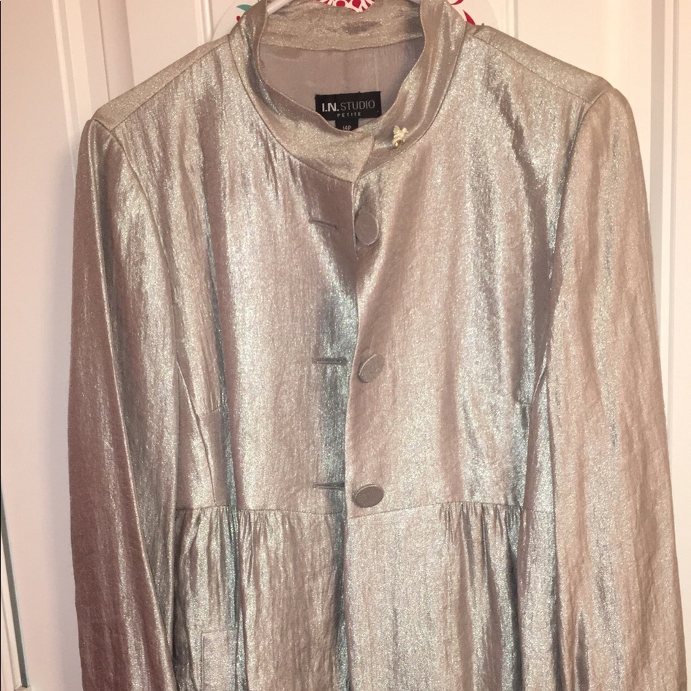Silver Dress Jacket